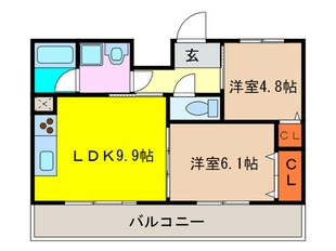 アルデ－ル・ブリサの物件間取画像